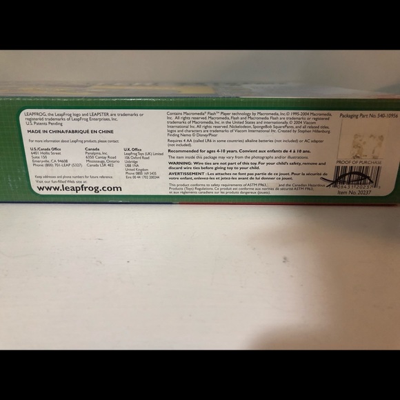 (BRAND NEW) Leapfrog Leapster Multimedia Learning Game System w Games (SEALED) - Picture 4 of 5